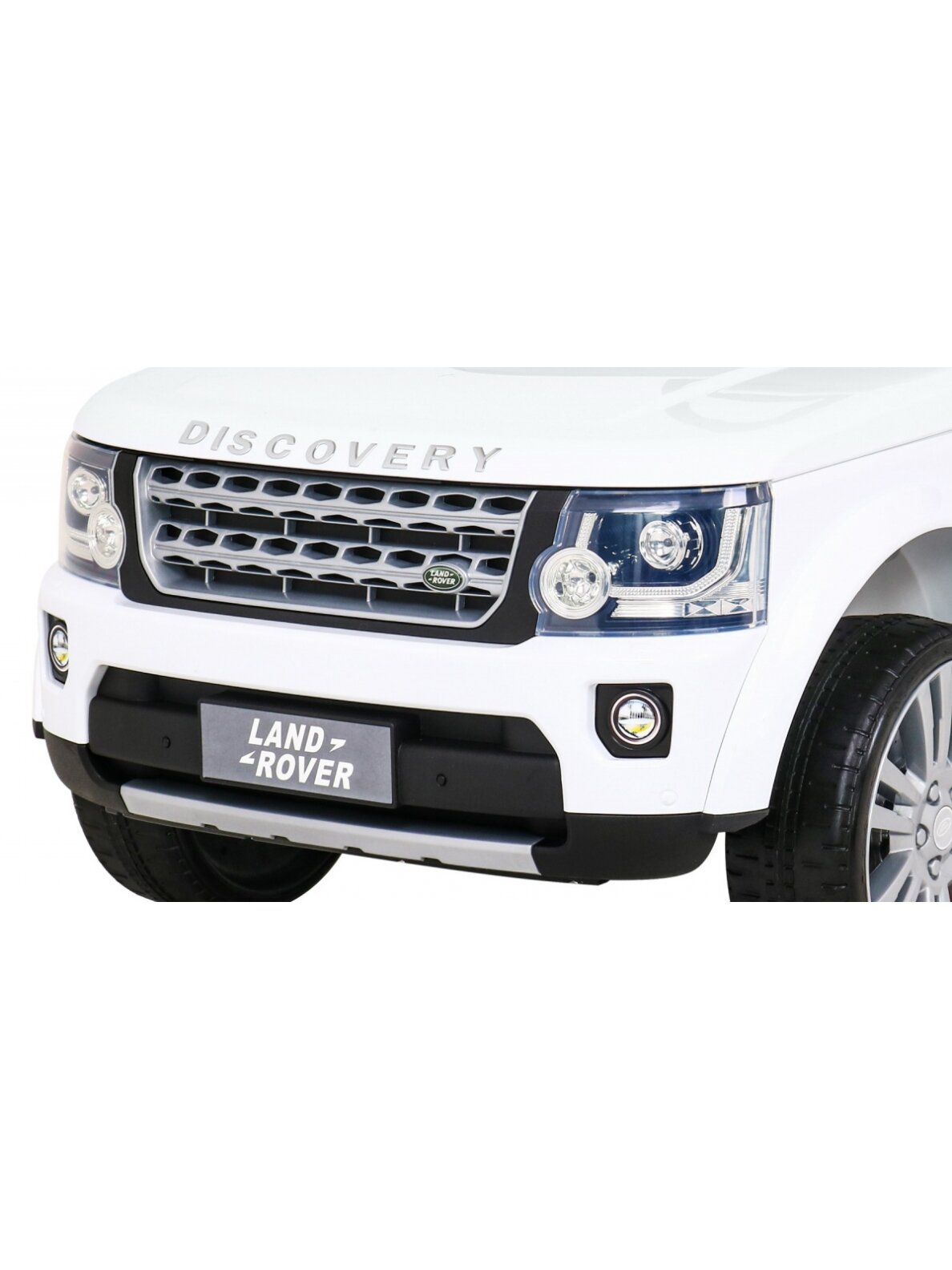 Elektromobilis vaikams Land Rover DisDangay White 12