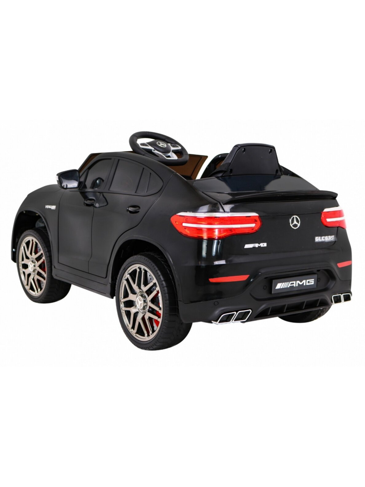 Elektromobilis vaikams Mercedes Benz GLC63S Black 3 Elektromobilis vaikams Mercedes Benz GLC63S Black 3