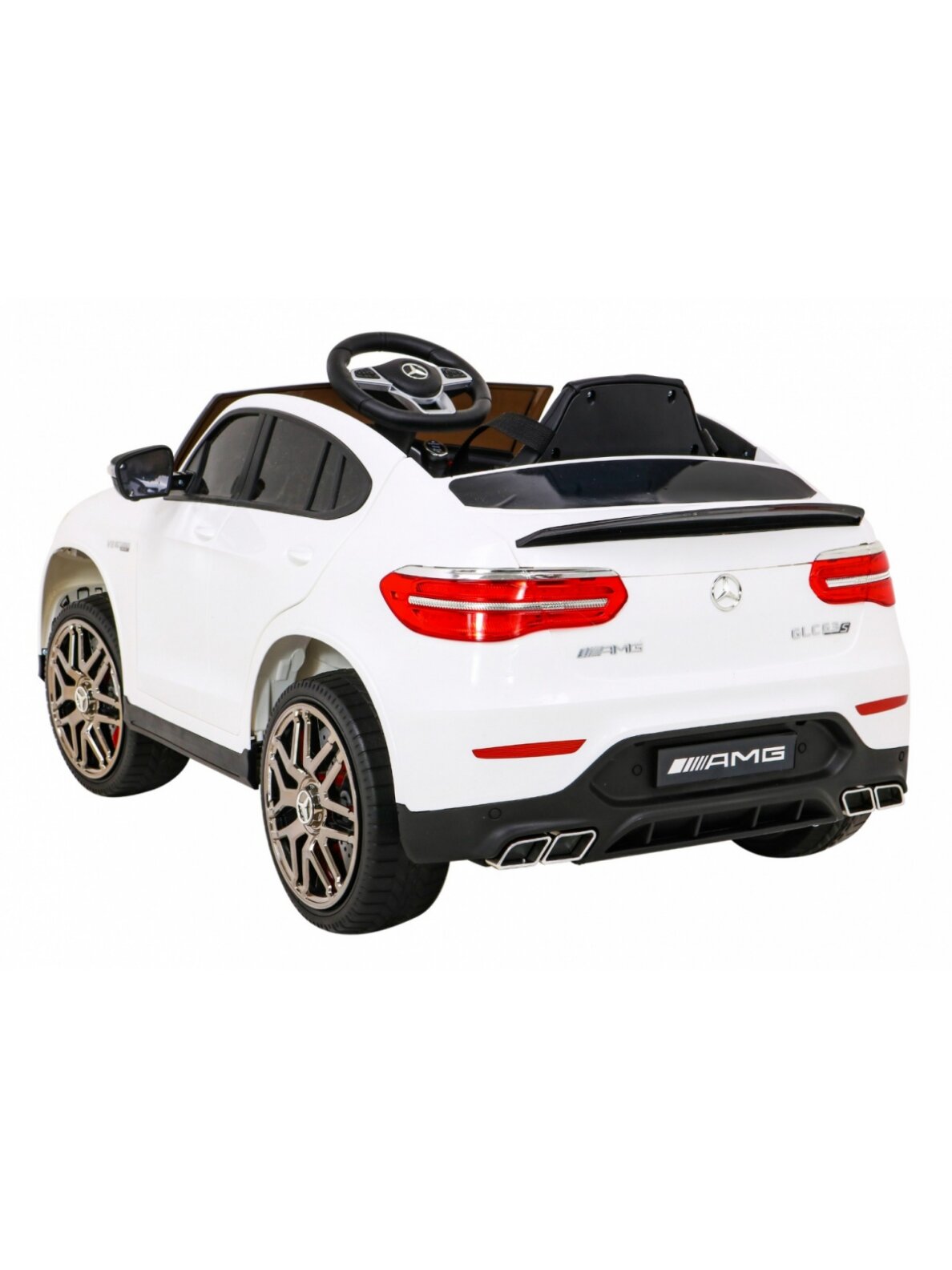Elektromobilis vaikams Mercedes Benz GLC63S White 4 Elektromobilis vaikams Mercedes Benz GLC63S White 4