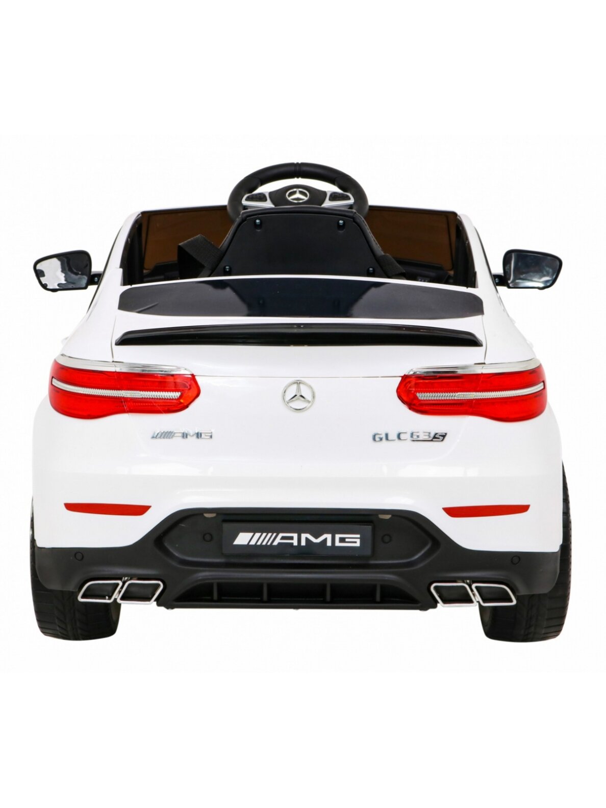 Elektromobilis vaikams Mercedes Benz GLC63S White 5 Elektromobilis vaikams Mercedes Benz GLC63S White 5