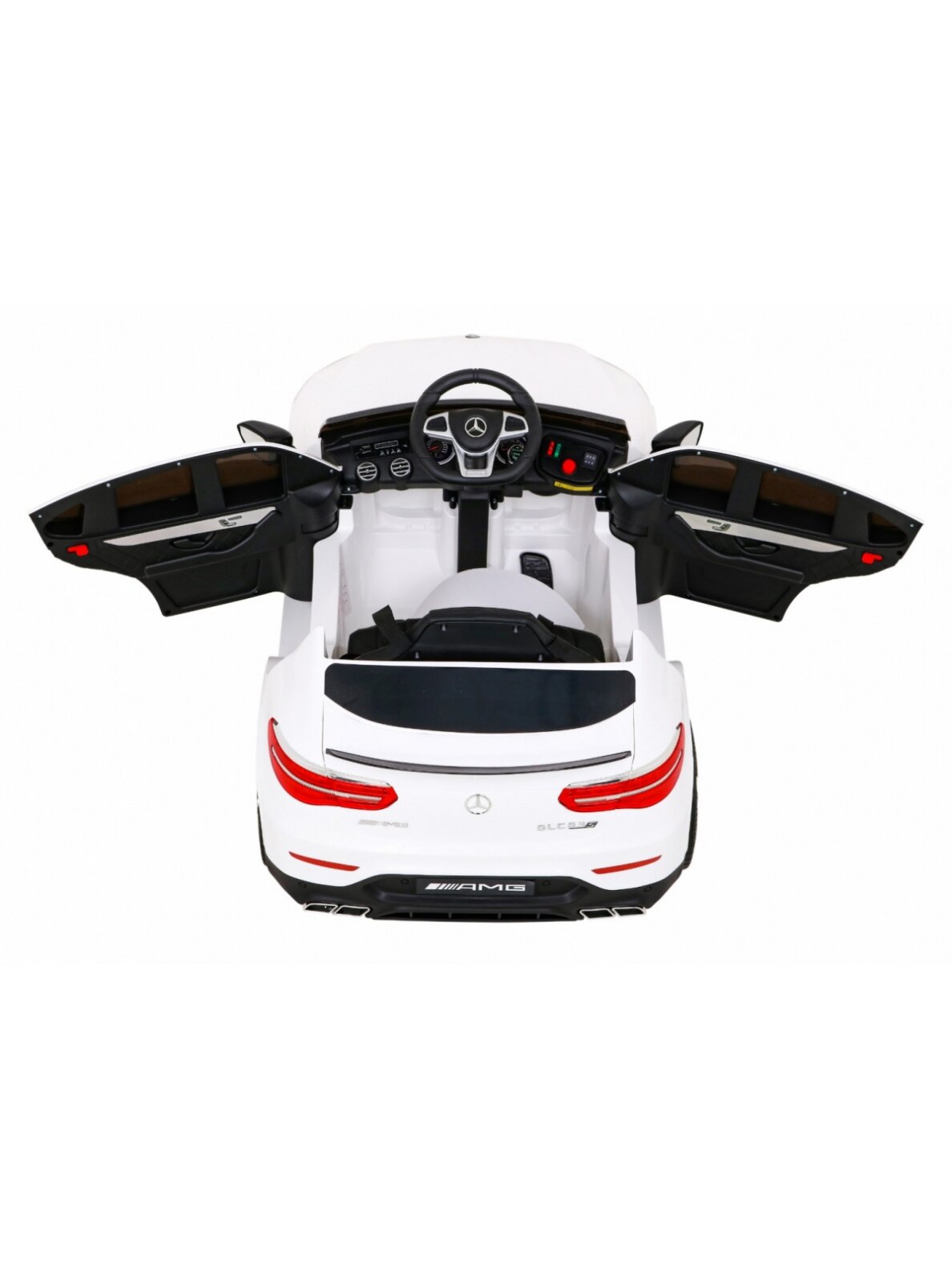 Elektromobilis vaikams Mercedes Benz GLC63S White 6 Elektromobilis vaikams Mercedes Benz GLC63S White 6
