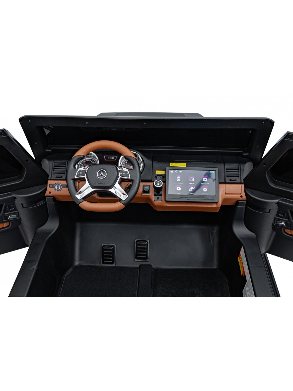 Elektromobilis vaikams Mercedes Benz MAYBACH G650 Black 12 Elektromobilis vaikams Mercedes Benz MAYBACH G650 Black 12