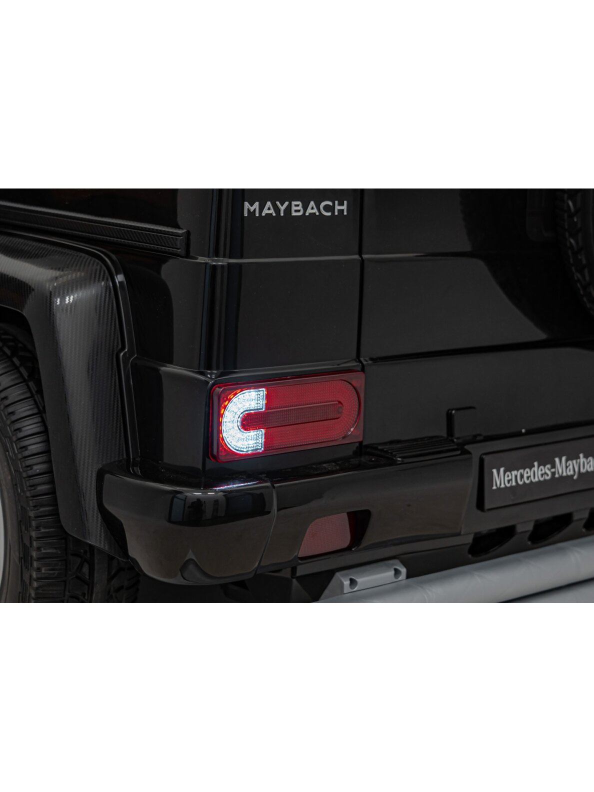 Elektromobilis vaikams Mercedes Benz MAYBACH G650 Black 18