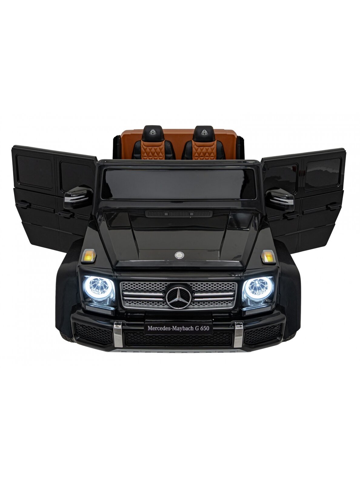 Elektromobilis vaikams Mercedes Benz MAYBACH G650 Black 19 Elektromobilis vaikams Mercedes Benz MAYBACH G650 Black 19