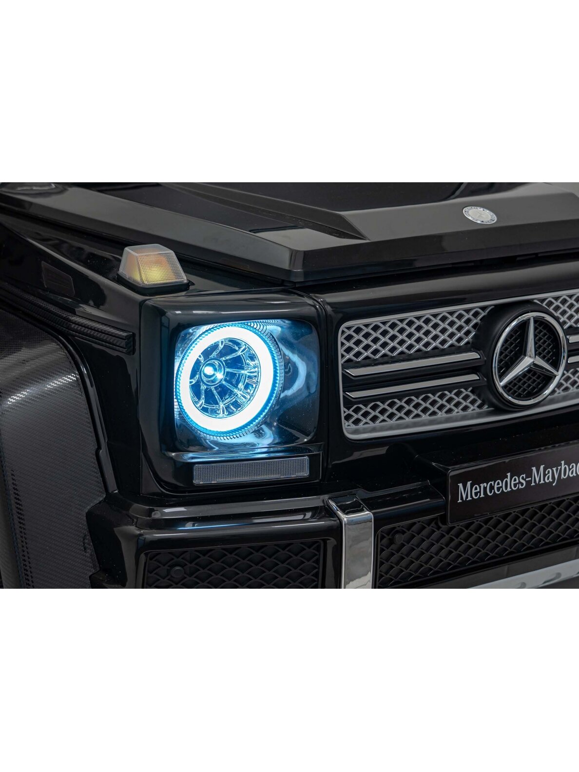 Elektromobilis vaikams Mercedes Benz MAYBACH G650 Black 22 Elektromobilis vaikams Mercedes Benz MAYBACH G650 Black 22