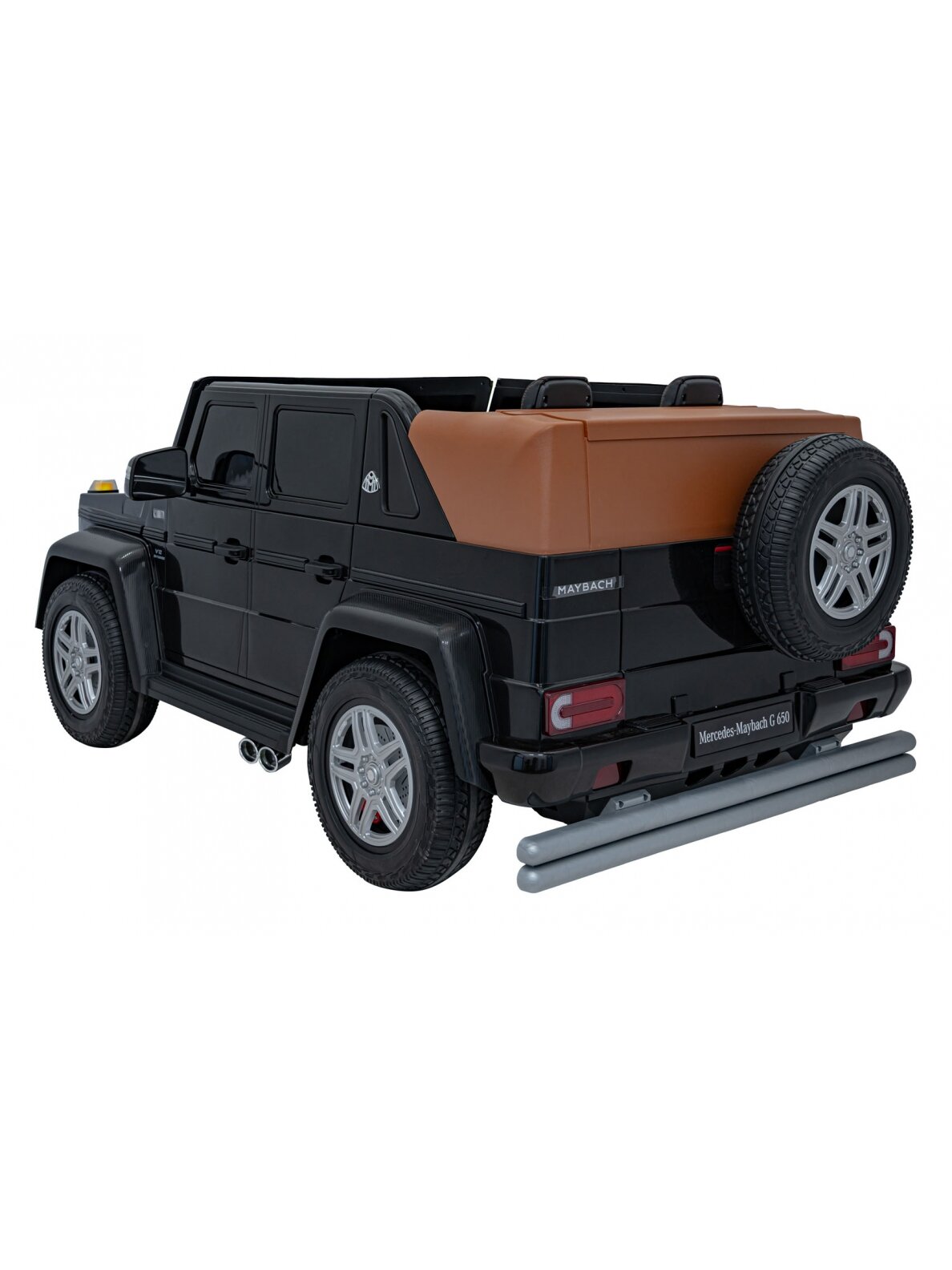 Elektromobilis vaikams Mercedes Benz MAYBACH G650 Black 6 Elektromobilis vaikams Mercedes Benz MAYBACH G650 Black 6