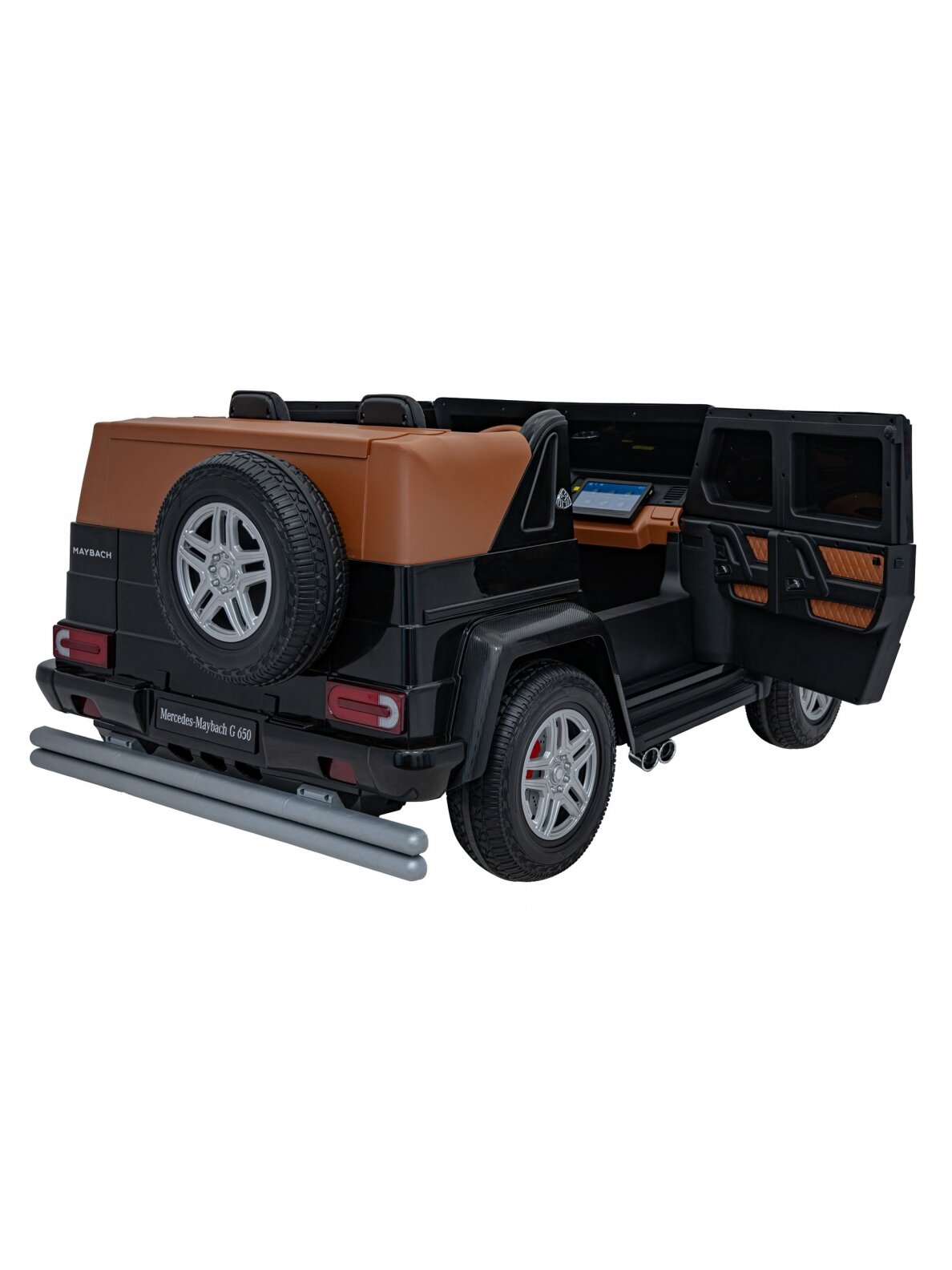Elektromobilis vaikams Mercedes Benz MAYBACH G650 Black 9 Elektromobilis vaikams Mercedes Benz MAYBACH G650 Black 9