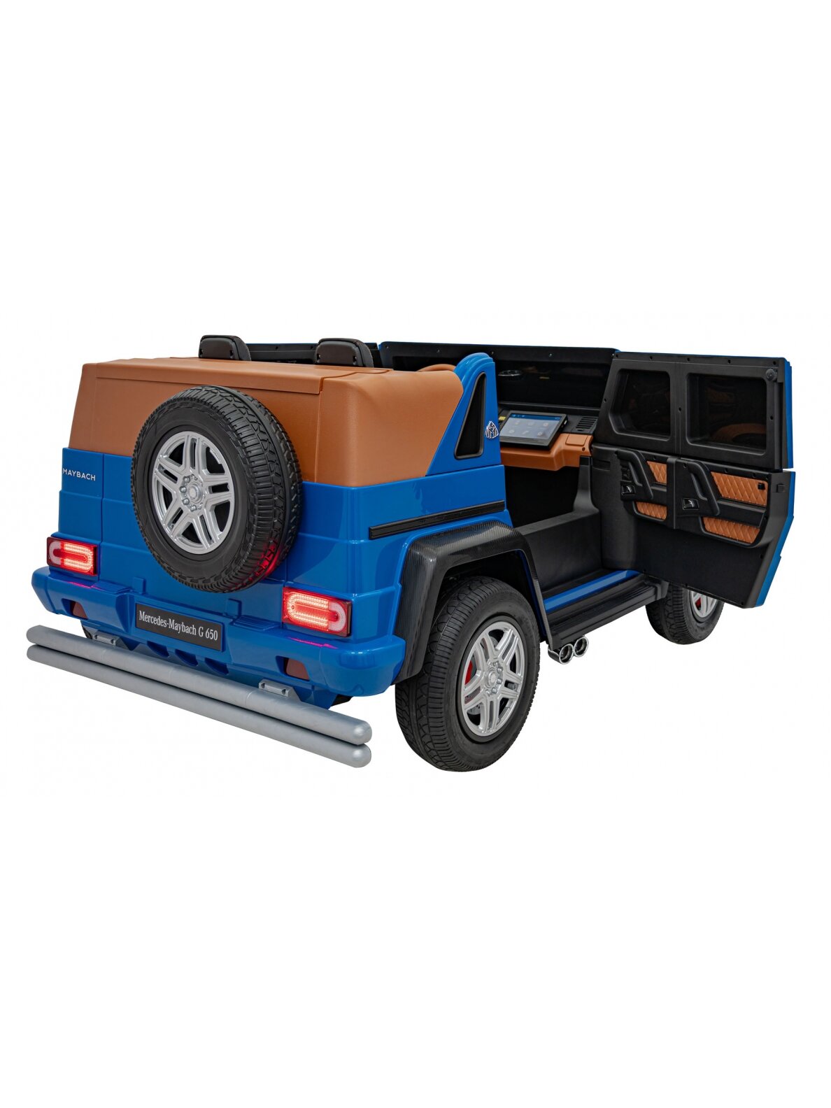 Elektromobilis vaikams Mercedes Benz MAYBACH G650 STRONG Blue 10