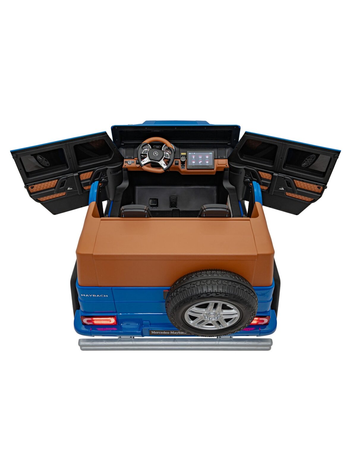 Elektromobilis vaikams Mercedes Benz MAYBACH G650 STRONG Blue 11 Elektromobilis vaikams Mercedes Benz MAYBACH G650 STRONG Blue 11