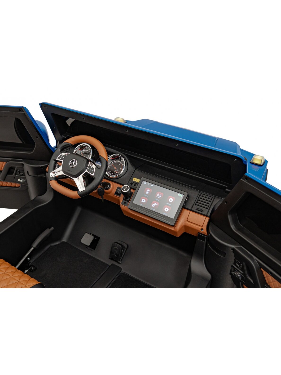 Elektromobilis vaikams Mercedes Benz MAYBACH G650 STRONG Blue 13