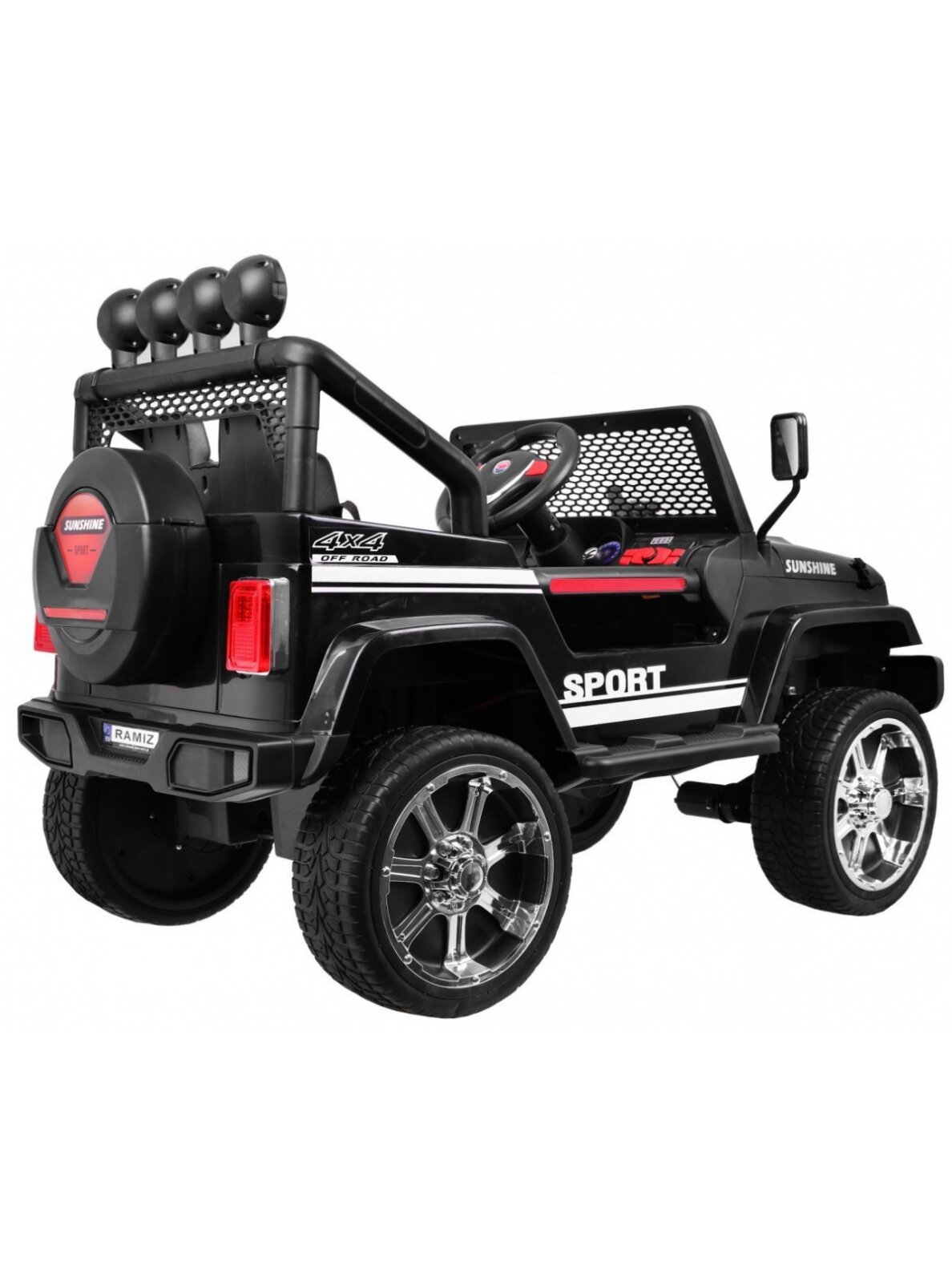Elektromobilis vaikams NAUJAS "Raptor DRIFTER" 4 x 4 juodas 3 Elektromobilis vaikams NAUJAS "Raptor DRIFTER" 4 x 4 juodas 3