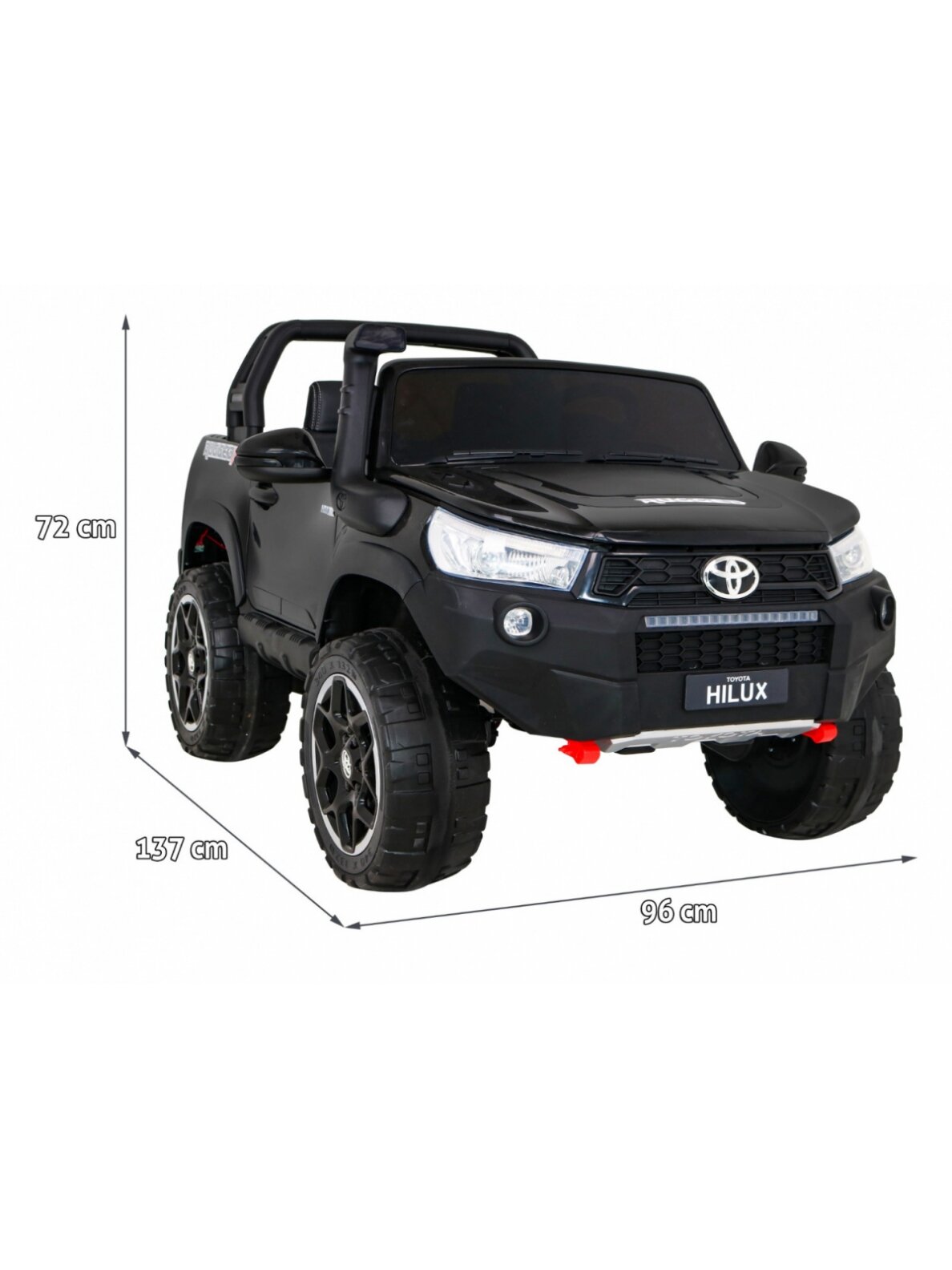 Elektromobilis vaikams Toyota Hilux Black 1
