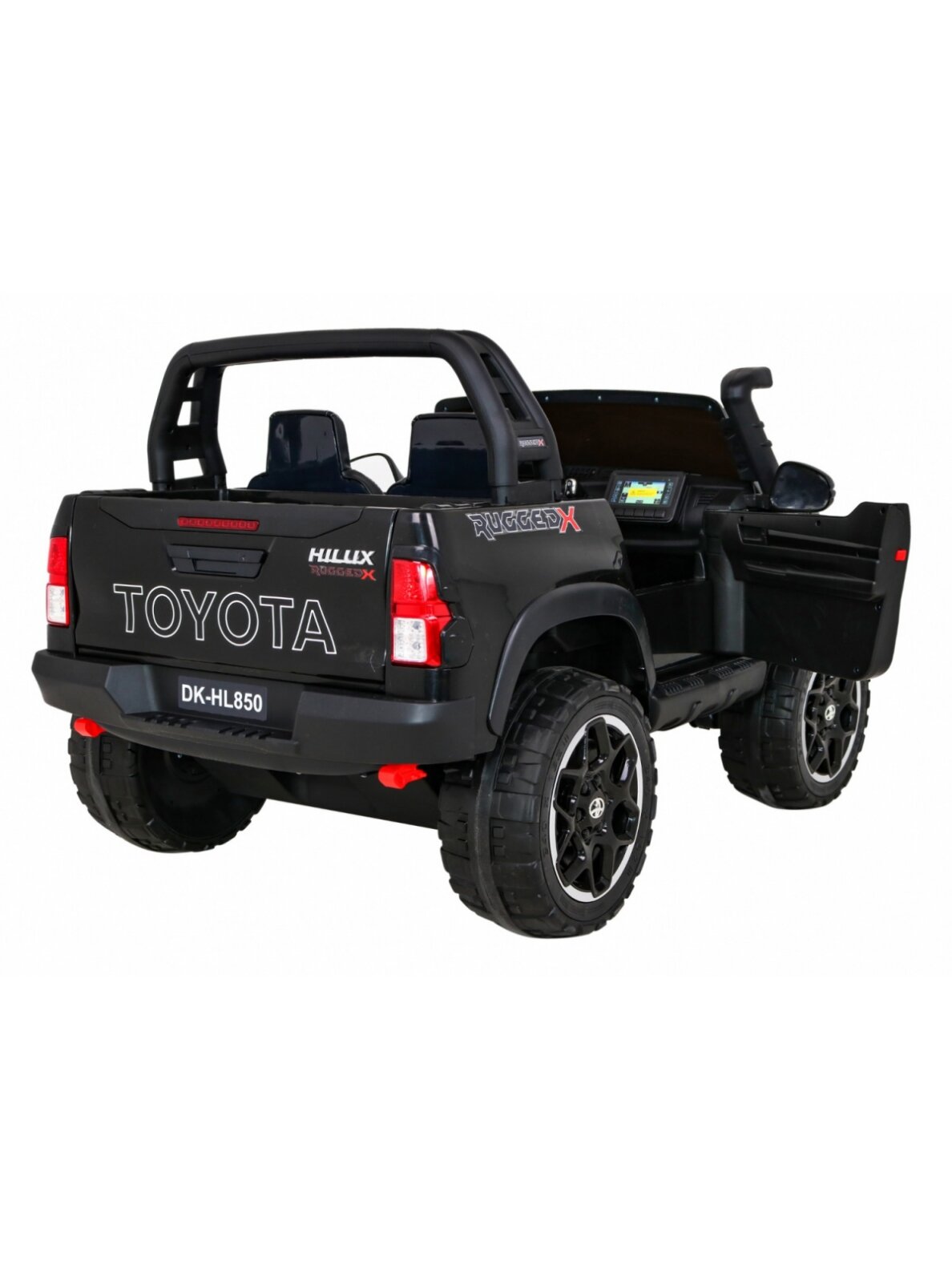 Elektromobilis vaikams Toyota Hilux Black 9