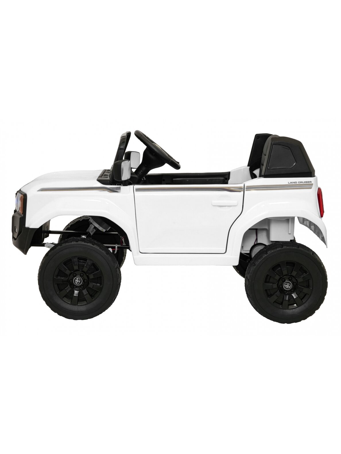 Elektromobilis vaikams Toyota Land Cruiser PRADO White 4