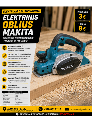 ELEKTRINIS OBLIUS MAKITA