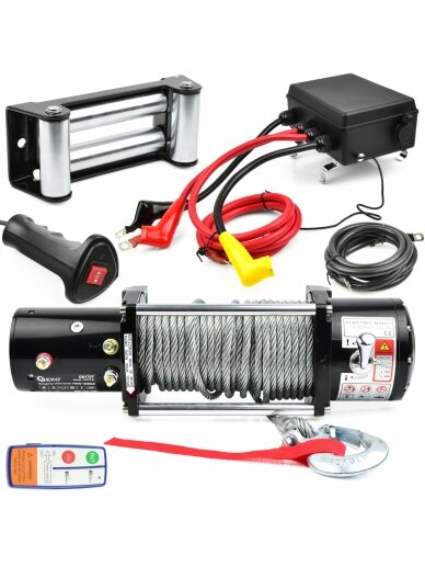 Elektrinė gervė 12V 12000LB 1 Elektrinė gervė 12V 12000LB 1