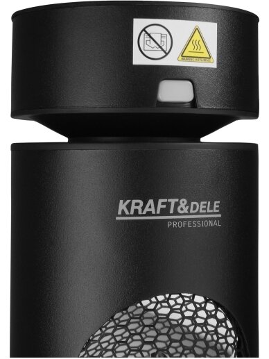 Elektrinis spindulinis šildytuvas 2,5 kW KD6502 2 Elektrinis spindulinis šildytuvas 2,5 kW KD6502 2