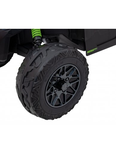Elektromobilis vaikams ATV CAN-AM Maverick Green 11