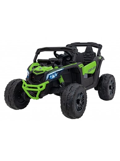 Elektromobilis vaikams ATV CAN-AM Maverick Green 2