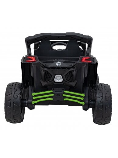 Elektromobilis vaikams ATV CAN-AM Maverick Green 5 Elektromobilis vaikams ATV CAN-AM Maverick Green 5