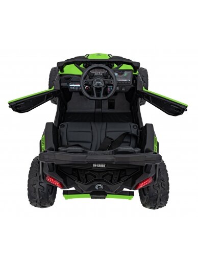 Elektromobilis vaikams ATV CAN-AM Maverick Green 7 Elektromobilis vaikams ATV CAN-AM Maverick Green 7