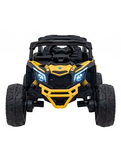 Elektromobilis vaikams ATV CAN-AM Maverick Yellow Elektromobilis vaikams ATV CAN-AM Maverick Yellow