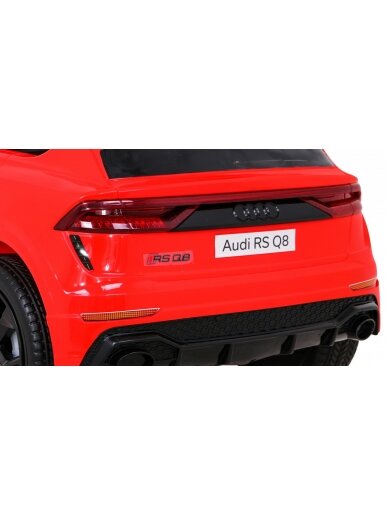 Elektromobilis vaikams Audi RS Q8 Red 12