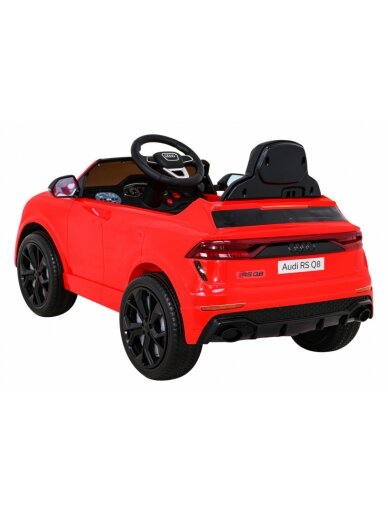 Elektromobilis vaikams Audi RS Q8 Red 4