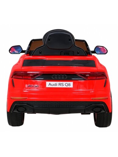 Elektromobilis vaikams Audi RS Q8 Red 5