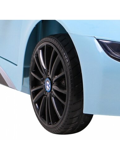 Elektromobilis vaikams BMW I8 LIFT Blue 12 Elektromobilis vaikams BMW I8 LIFT Blue 12