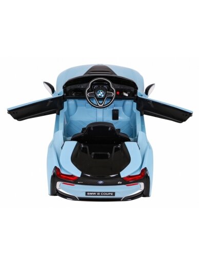 Elektromobilis vaikams BMW I8 LIFT Blue 7