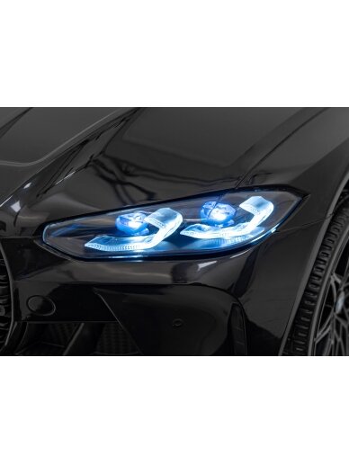 Elektromobilis vaikams BMW M4 Black 12