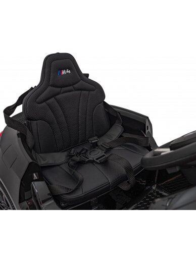 Elektromobilis vaikams BMW M4 Black 15