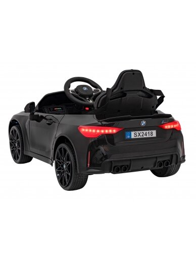 Elektromobilis vaikams BMW M4 Black 5 Elektromobilis vaikams BMW M4 Black 5