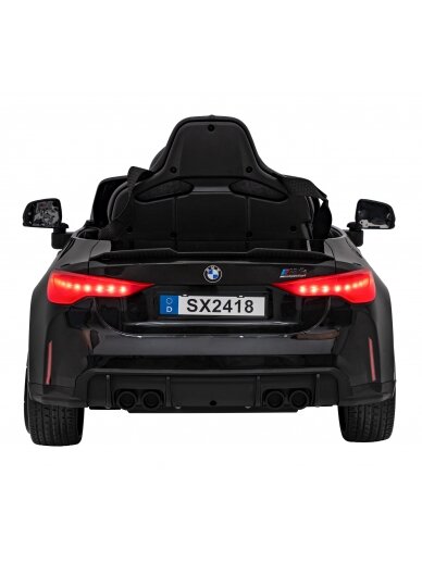 Elektromobilis vaikams BMW M4 Black 7 Elektromobilis vaikams BMW M4 Black 7