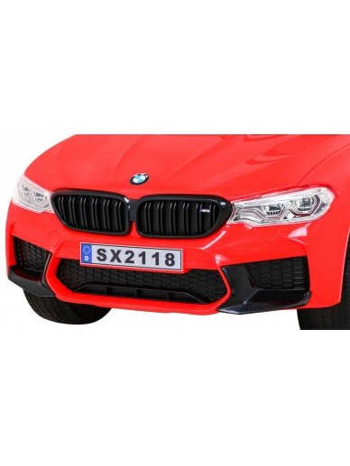 Elektromobilis vaikams BMW M5 DRIFT Red 10 Elektromobilis vaikams BMW M5 DRIFT Red 10