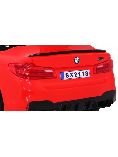 Elektromobilis vaikams BMW M5 DRIFT Red 11