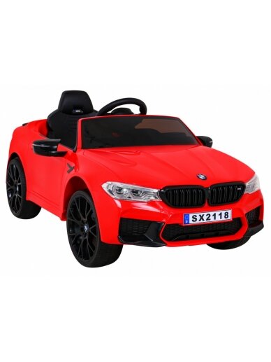 Elektromobilis vaikams BMW M5 DRIFT Red 9 Elektromobilis vaikams BMW M5 DRIFT Red 9