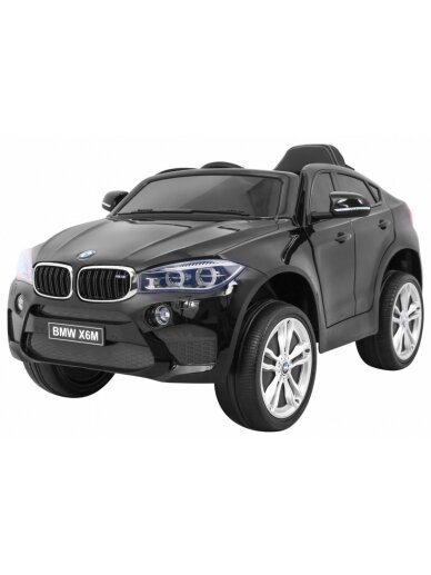 Elektromobilis vaikams BMW X6M Black
