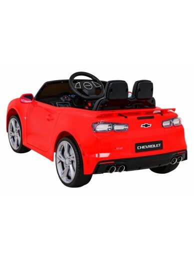 Elektromobilis vaikams Chevrolet CAMARO 2SS Red 4 Elektromobilis vaikams Chevrolet CAMARO 2SS Red 4