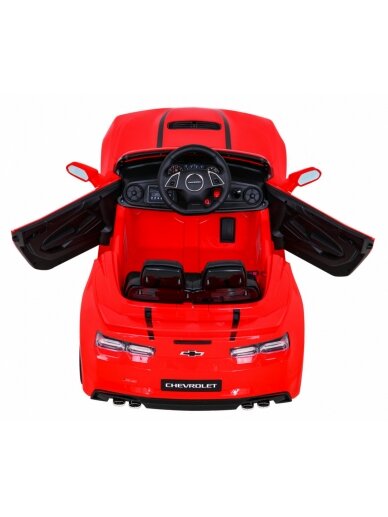 Elektromobilis vaikams Chevrolet CAMARO 2SS Red 6