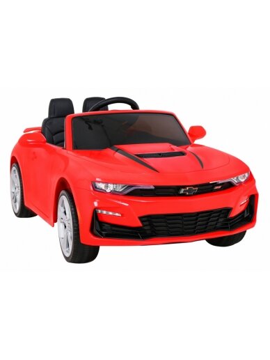 Elektromobilis vaikams Chevrolet CAMARO 2SS Red 9