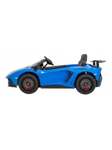 Elektromobilis vaikams Lamborghini Aventador SV Blue 10 Elektromobilis vaikams Lamborghini Aventador SV Blue 10