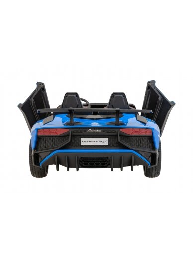 Elektromobilis vaikams Lamborghini Aventador SV Blue 12 Elektromobilis vaikams Lamborghini Aventador SV Blue 12