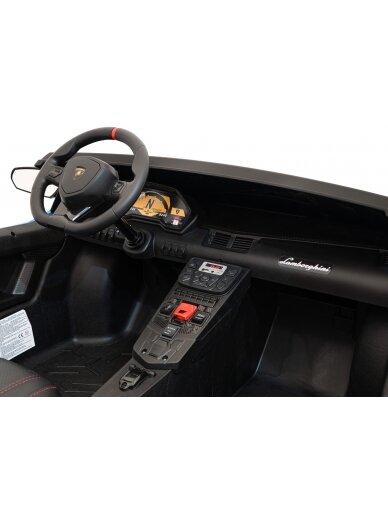 Elektromobilis vaikams Lamborghini Aventador SV Blue 14 Elektromobilis vaikams Lamborghini Aventador SV Blue 14