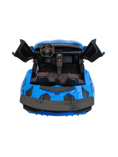Elektromobilis vaikams Lamborghini Aventador SV Blue 20 Elektromobilis vaikams Lamborghini Aventador SV Blue 20
