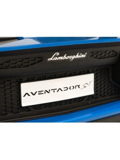 Elektromobilis vaikams Lamborghini Aventador SV Blue 21 Elektromobilis vaikams Lamborghini Aventador SV Blue 21