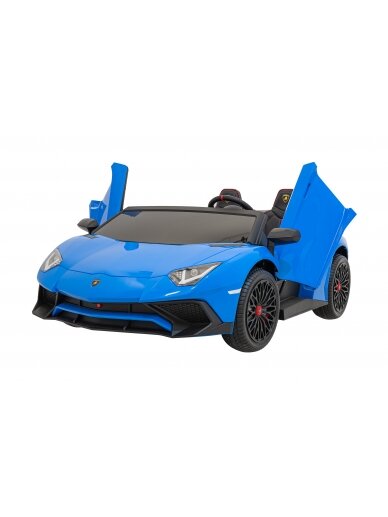 Elektromobilis vaikams Lamborghini Aventador SV Blue 27 Elektromobilis vaikams Lamborghini Aventador SV Blue 27