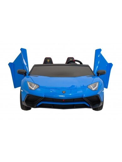 Elektromobilis vaikams Lamborghini Aventador SV Blue 6 Elektromobilis vaikams Lamborghini Aventador SV Blue 6