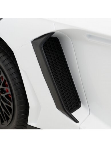 Elektromobilis vaikams Lamborghini Aventador SV White 10 Elektromobilis vaikams Lamborghini Aventador SV White 10